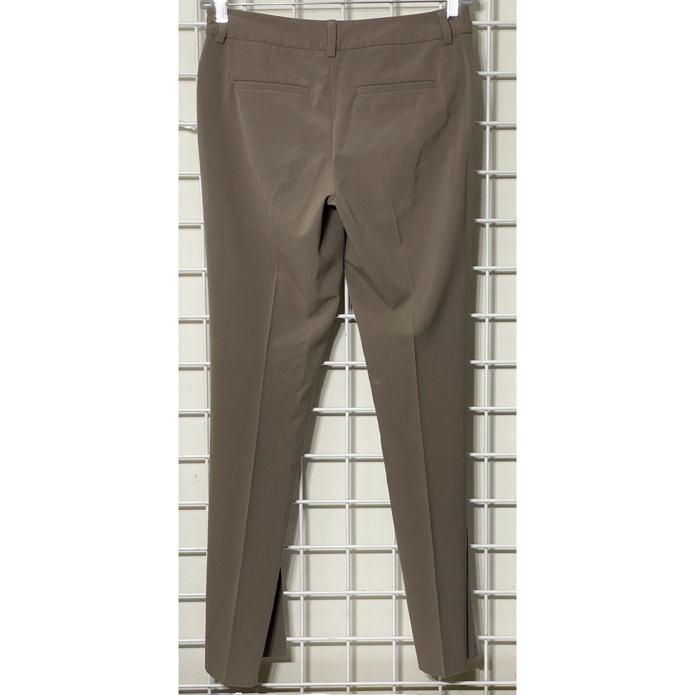 Chicos Ponte Slim Ankle Pants Womens‎ Size 0(U.S.size 4) Texas Taupe Stretch - Picture 3 of 8